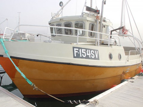 The fishingboat Eskil